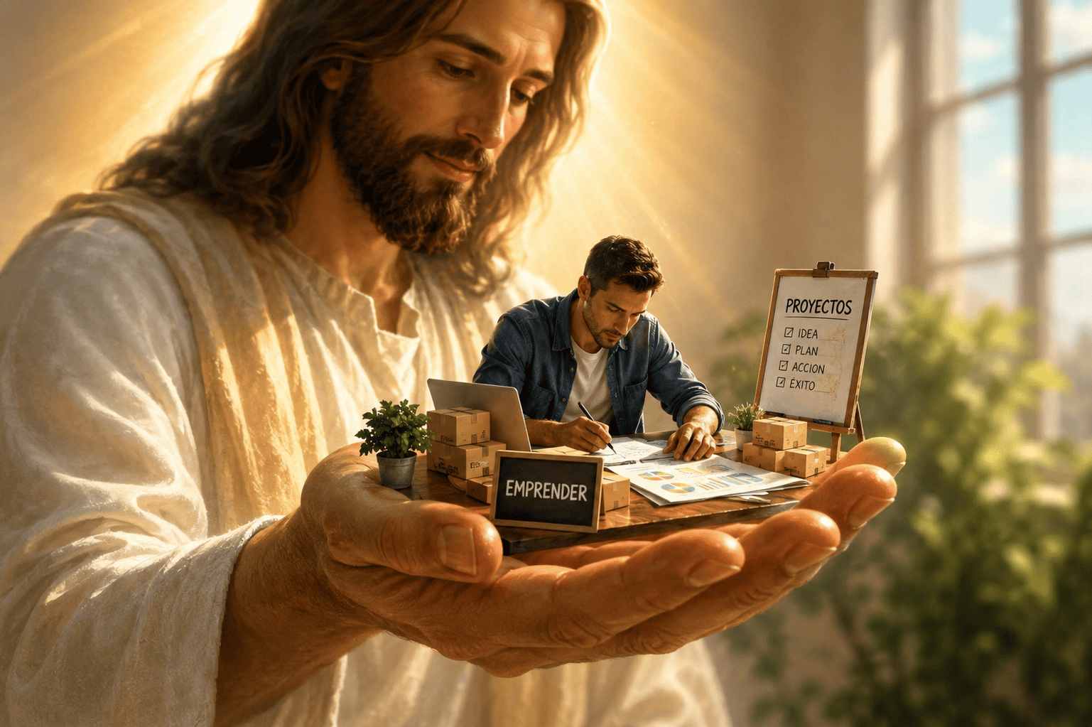 emprender con la ayuda de Dios trae bendiciones